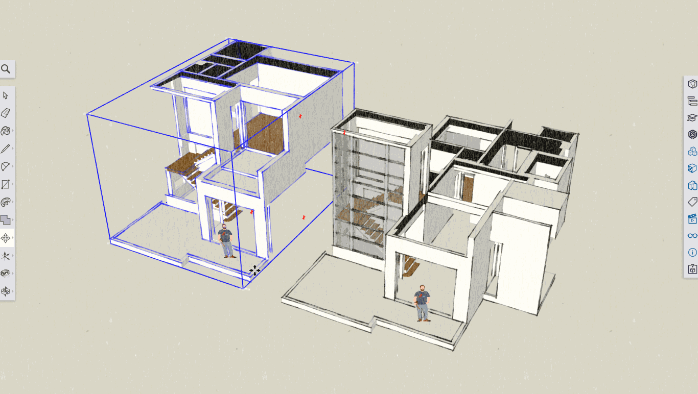 SketchUp + AutoCAD + Enscape